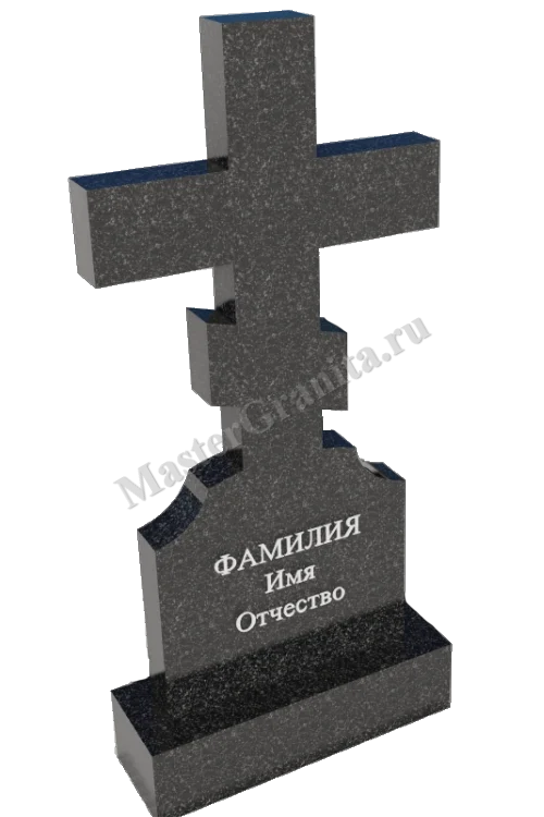 Гранитный крест № 1