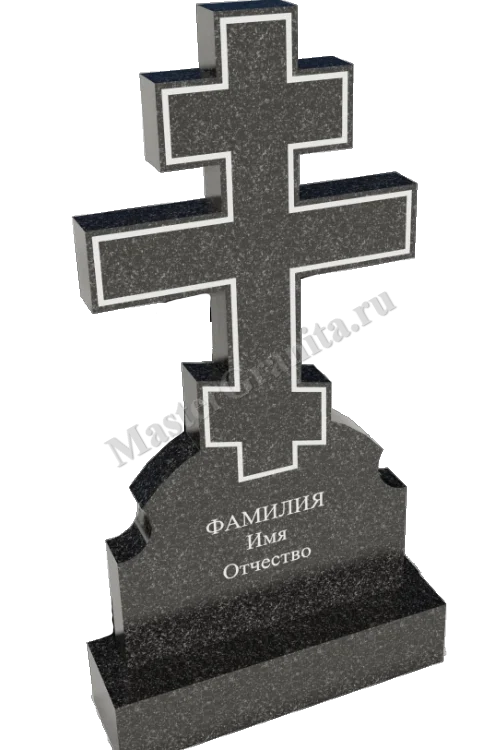 Гранитный крест № 3