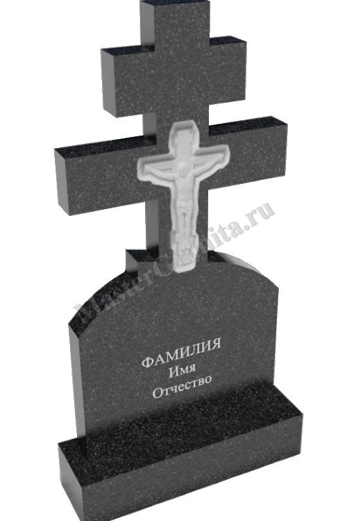 Гранитный крест № 4